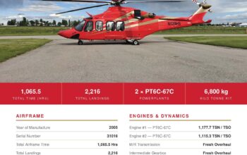HeliTrader listing for Leonardo AW139