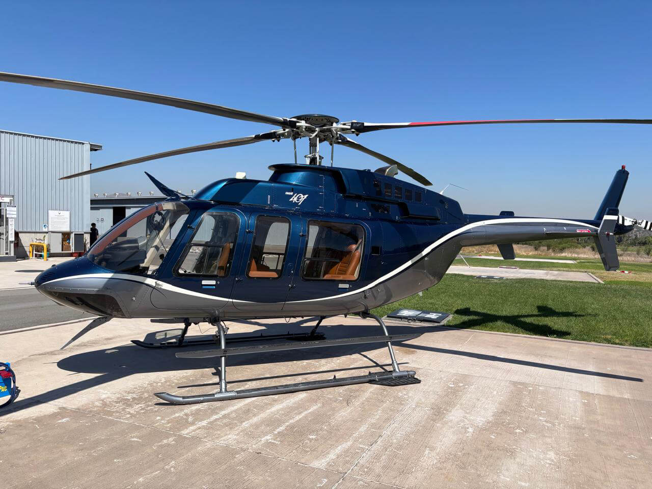 CNC mission suite deployed on NSP's Bell 505 Jet Ranger X